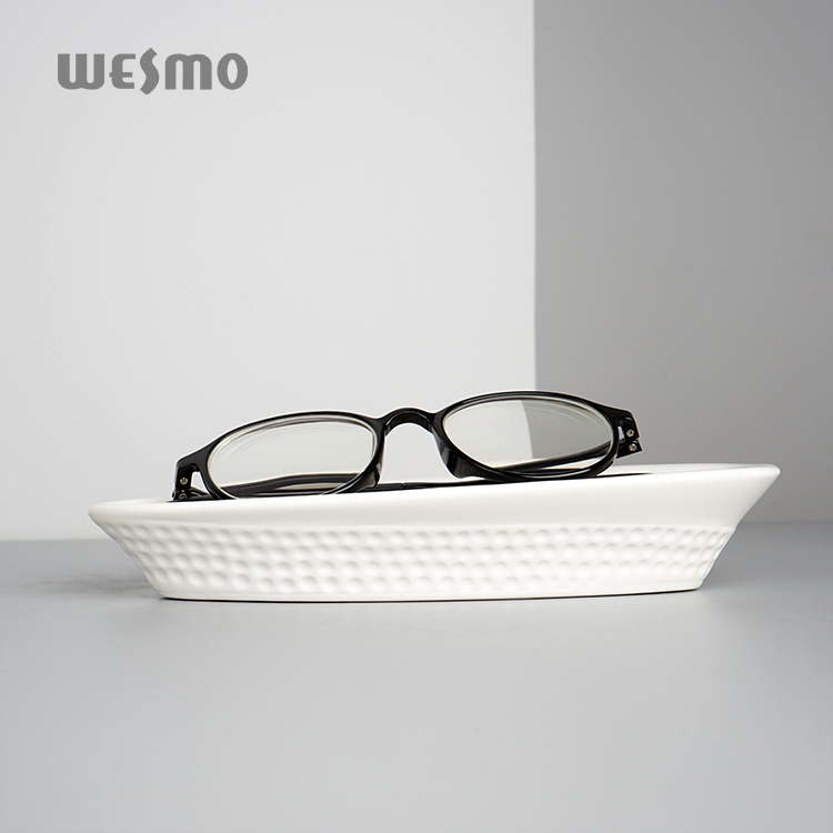 Guaranteed Quality Elegant Advanced Design Bathroom Accessories White Porcelain Table Tray